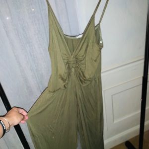 Olive Green - L Romper